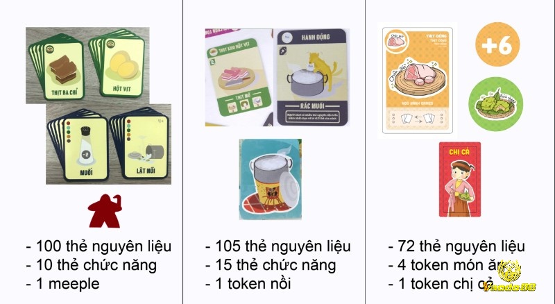 Trò chơi có bổ sung thêm các thẻ chức năng với khả năng đặc biệt