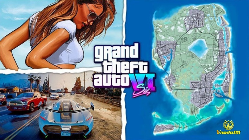 Thông tin GTA 6 cho thấy Vice City sẽ là bối cảnh chính với bản đồ rộng lớn hơn trước