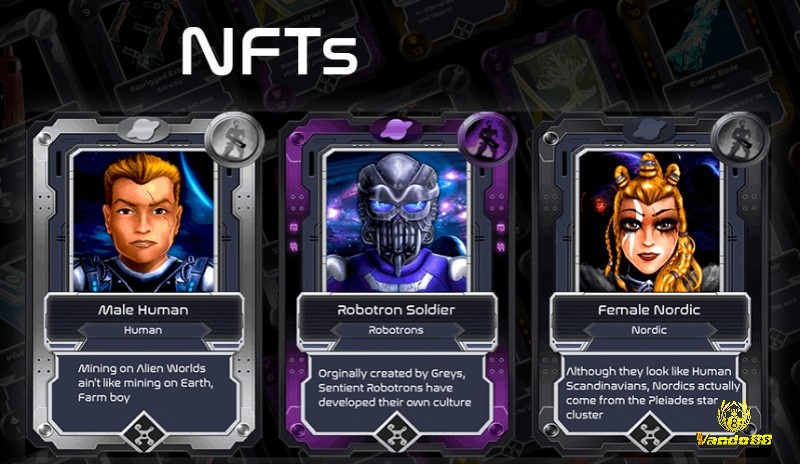 Khai thác TLM trong Alienworld, người chơi sẽ có cơ hội nhận được NFT và quy đổi ra USD