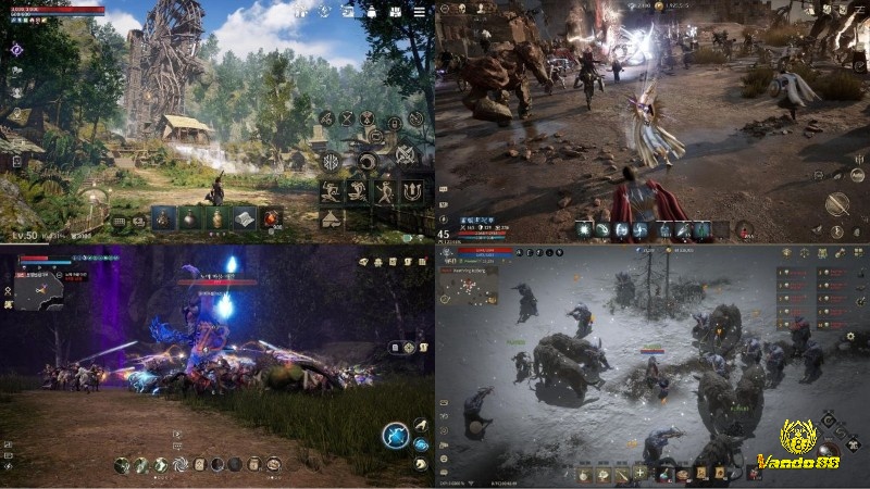 So sánh đồ họa giữa 3 game mobile mới nhất thể loại MMORPG hàng đầu hiện nay