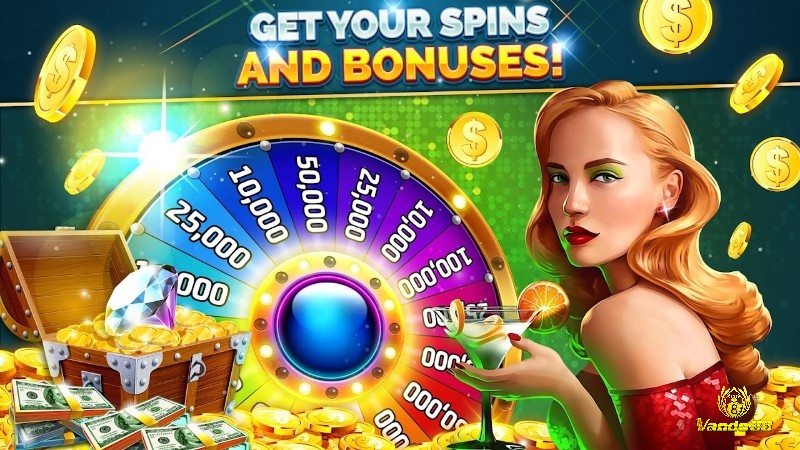 Video slots đồ họa sống động, hiệu ứng âm thanh phong phú, thưởng đa dạng như vòng quay miễn phí