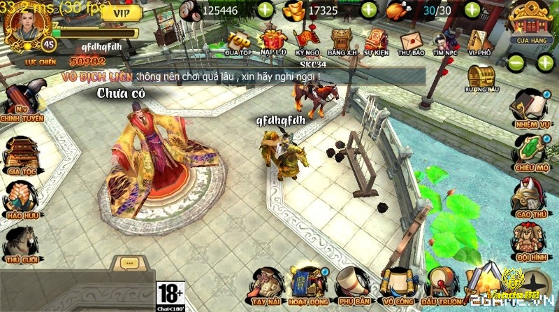 Hoa sơn luận kiếm game kiếm hiệp mobile hay nhất cơ chế chiến đấu độc đáo