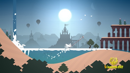 Alto’s Odyssey là một game thư giãn với đồ họa đơn giản nhưng tinh tế