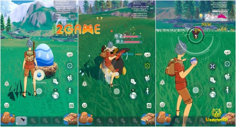 Kết nối mạng để trải nghiệm game bắt thú hấp dẫn
