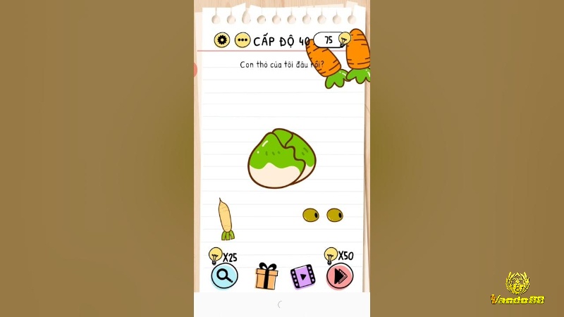 Bắt đầu trải nghiệm với Brain Test → Brain Out