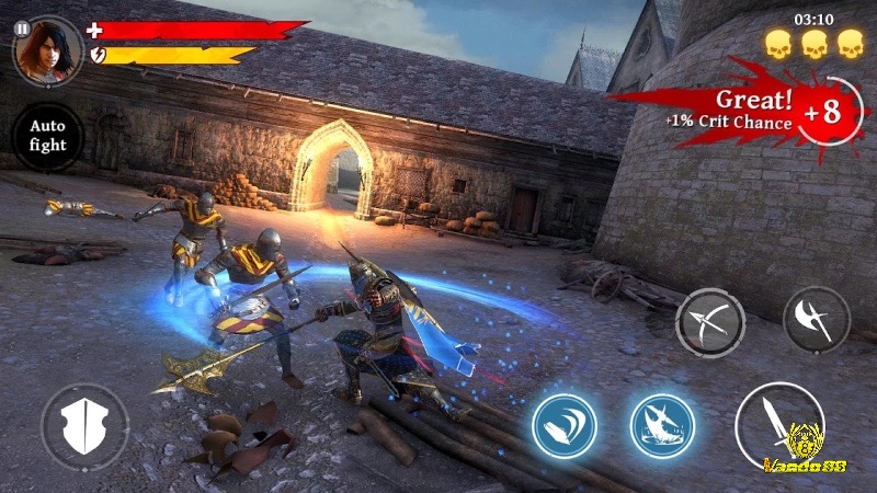 Iron Blade là tựa game thập tự chinh mobile đem đến trải nghiệm chặt chém nhập vai hoành tráng.