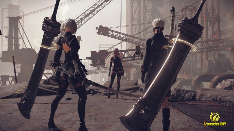 NieR: Automata là game chặt chém kết hợp hoàn hảo giữa gameplay tốc độ và chiều sâu nội dung