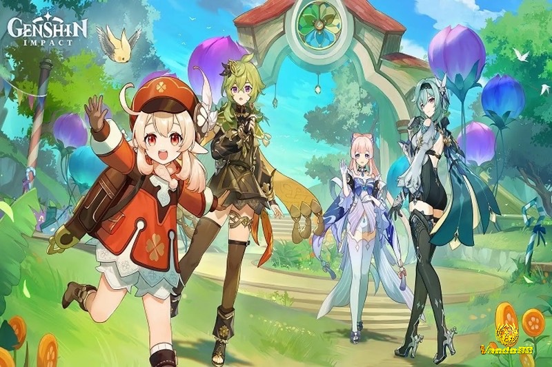 Genshin Impact mang đến trải nghiệm thế giới mở với đồ họa anime tuyệt đẹp.