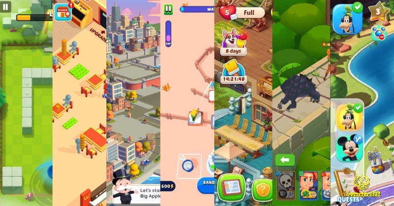 Các game casual và chiến thuật nhẹ nhàng vẫn thuộc top game mobile có lượt tải nhiều nhất ổn định qua thời gian.