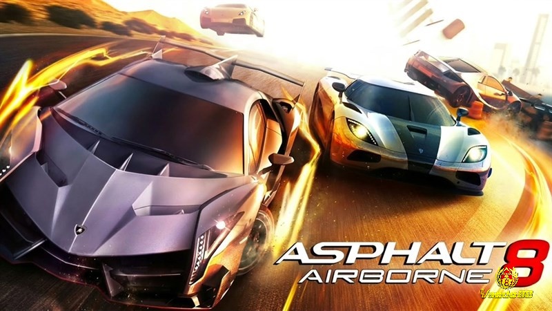 Asphalt 8 Airborne đua xe kịch tính, đồ họa đẹp, không wifi