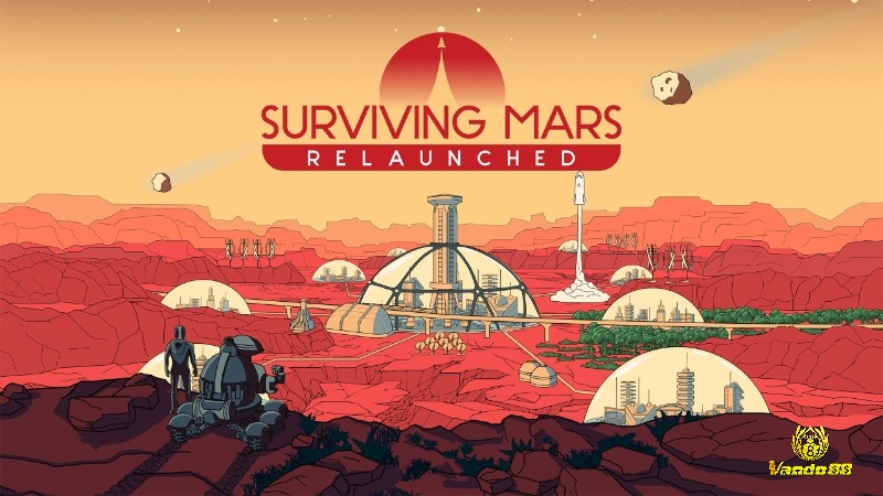 Surviving Mars xây khu định cư sinh tồn android khoa học viễn tưởng