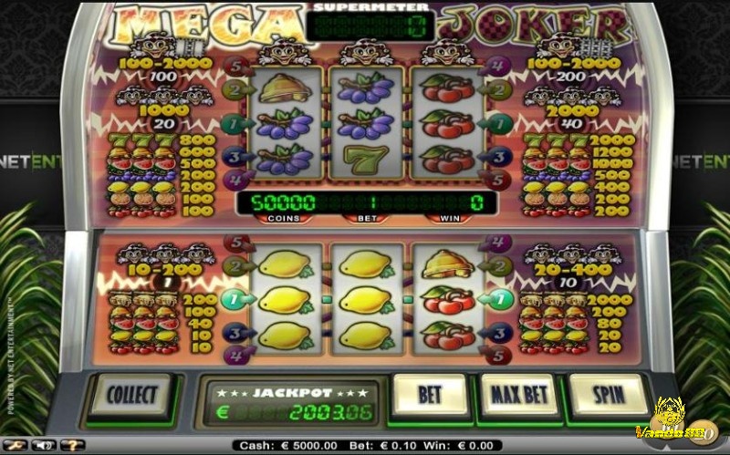 Danh sách slot 3 cuộn uy tín hấp dẫn gồm Break Da Bank, Fire Joker, Mega Joker, Diamond Duke, Triple Tigers.