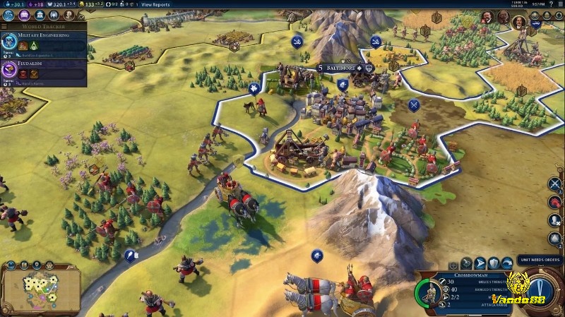 Civilization VI với lối chơi 4X xây dựng và mở rộng nền văn minh