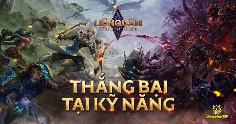 Đấu trường 5v5 quen thuộc với dàn tướng phong phú và giải đấu hấp dẫn.