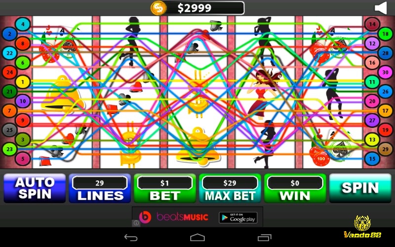 Một số game cho phép người chơi tùy chỉnh số lượng Payline để kiểm soát mức cược.