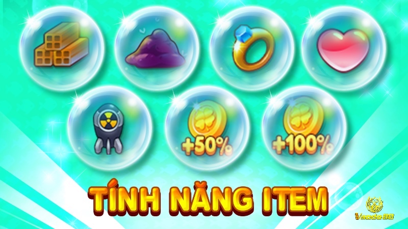 Bom là vật phẩm mạnh mẽ có khả năng gây sát thương diện rộng, thường dùng để “dọn màn” nhanh chóng.
