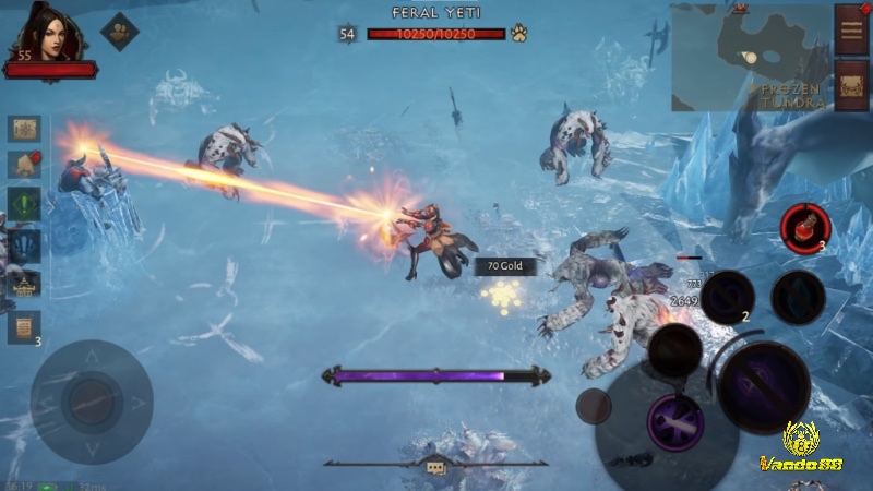 Diablo Immortal là top game nhập vai mobile tái hiện tinh thần “chặt chém – săn đồ” kinh điển của dòng game huyền thoại Diablo.