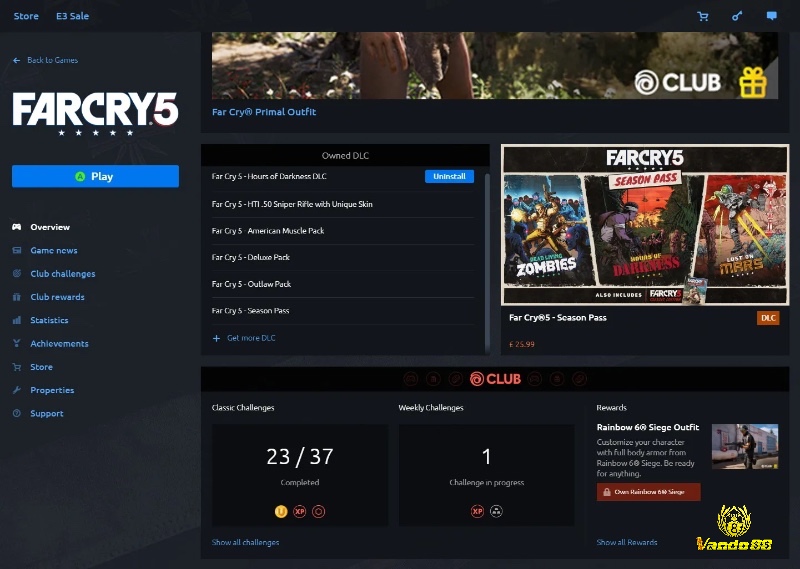 Mua và tải game Far Cry 5 qua các nền tảng phân phối kỹ thuật số cho thấy sự phổ biến của thị trường game bản quyền và mức độ tiếp cận thuận lợi đối với game thủ Việt Nam.