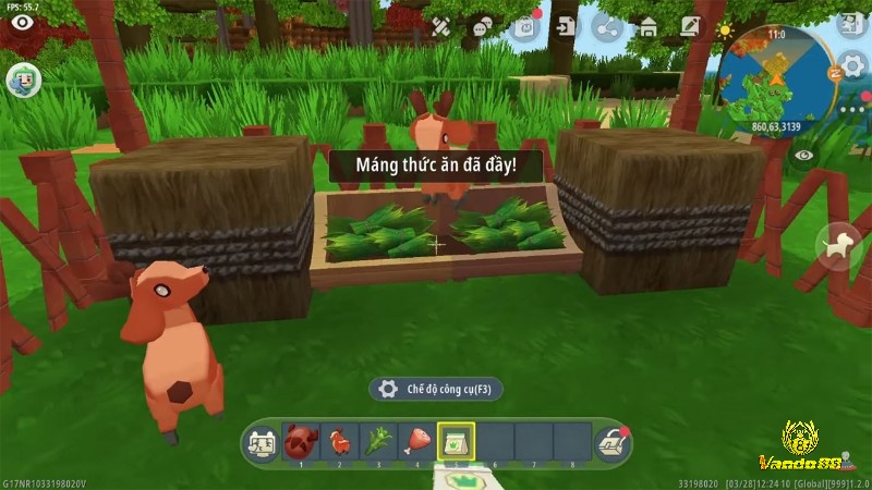 Mini World mang lại môi trường mở nơi người chơi được tha hồ sáng tạo và chia sẻ bản đồ cho nhau