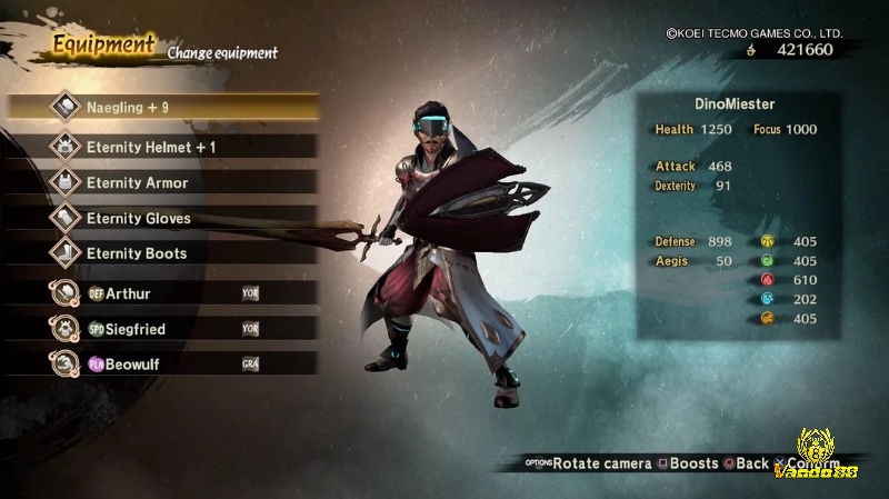 Hệ thống vũ khí và giáp trụ trong game Toukiden 2, nơi người chơi có thể định hình phong cách chiến đấu theo hướng tối ưu nhất.