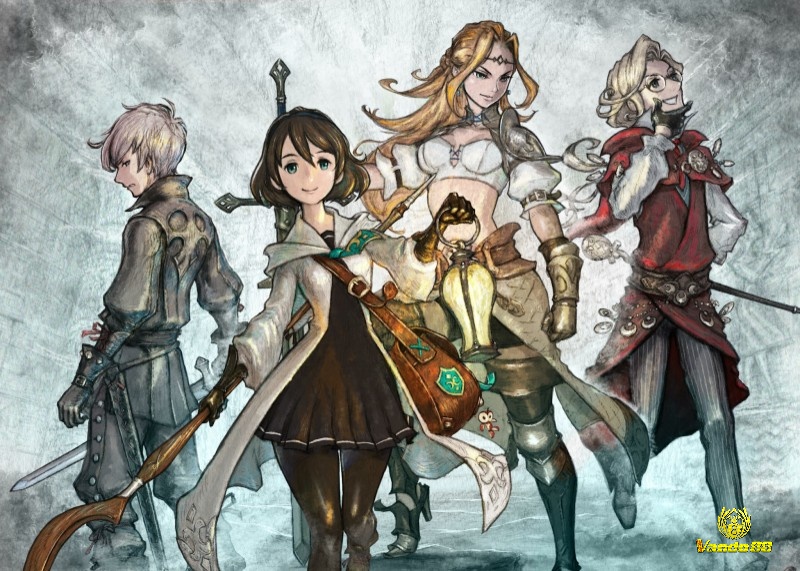 Hệ job của Bravely Default khuyến khích build team sáng tạo