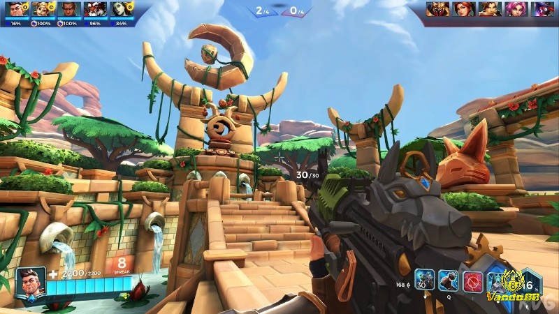 Đồ họa hoạt hình trong Paladins