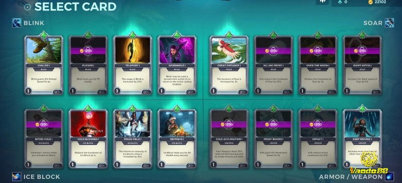 Hệ thống thẻ bài trong Paladins
