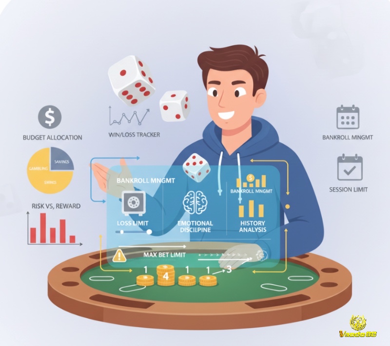 Người chơi thiết lập ngân sách và giới hạn cược rõ ràng để quản lý vốn hiệu quả khi tham gia tài xỉu