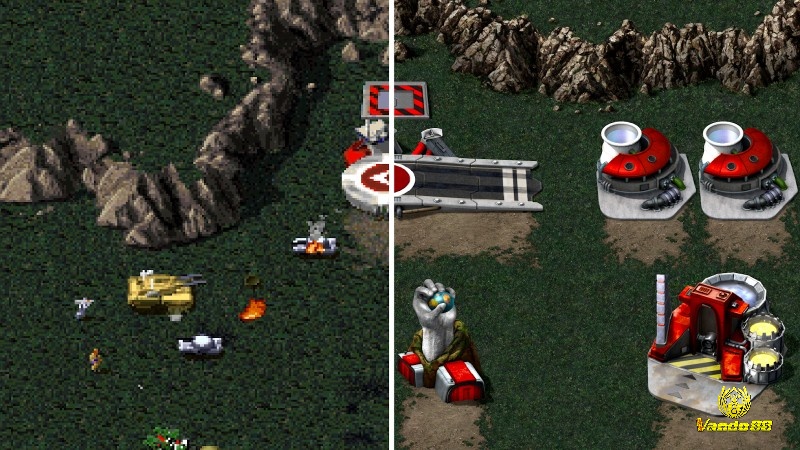 Trận đánh Red Alert trong Command & Conquer Remastered Collection