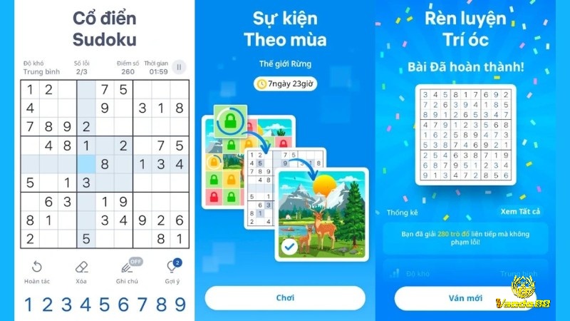 Sudoku.com: Cổ điển, dễ chơi và rèn logic rất tốt