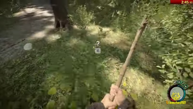 Người chơi phải tìm cách chế tạo vũ khí sinh tồn trong The Forest