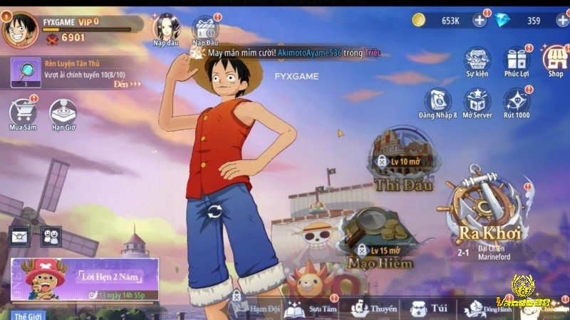 Siêu Hải Tặc game mới mobile nhập vai hải tặc