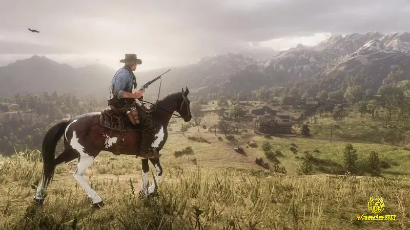 Red Dead Redemption 2 với Arthur Morgan giữa bối cảnh miền Tây đang dần suy tàn