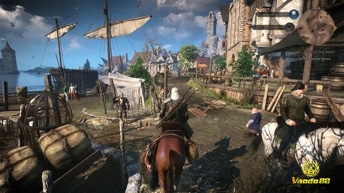 The Witcher 3 Wild Hunt với Geralt trên hành trình tìm Ciri giữa thế giới hỗn loạn