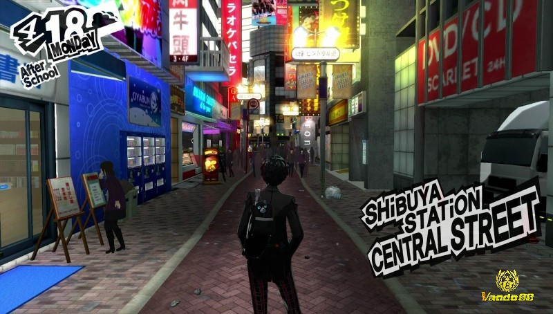 Persona 5 với nhóm Phantom Thieves trong thế giới siêu thực đậm chất anime