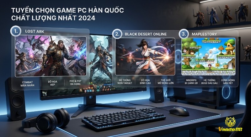 uyển chọn top 3 game online hàn quốc chất lượng PC Hàn Quốc đáng chơi nhất 2026: Lost Ark