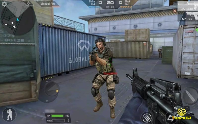Nhân vật tham gia chiến đấu trong chơi game cf mobile CrossFire Legends