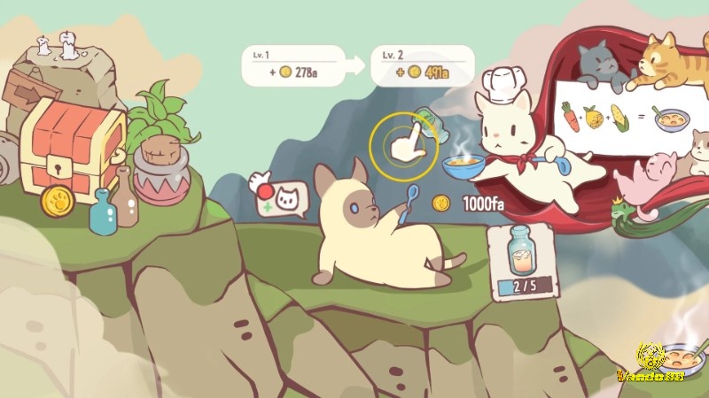 Cats & Soup: Khu rừng mèo ấm áp và thư thái