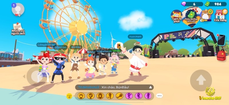 Play Together VNG: Mô phỏng đời sống và kết bạn vui nhộn